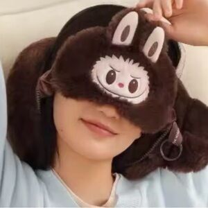 Pop Mart Labubu Plush Eye Mask